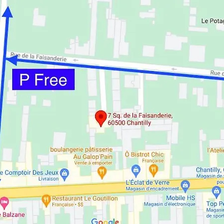 Les De La Faisanderie Apartament *